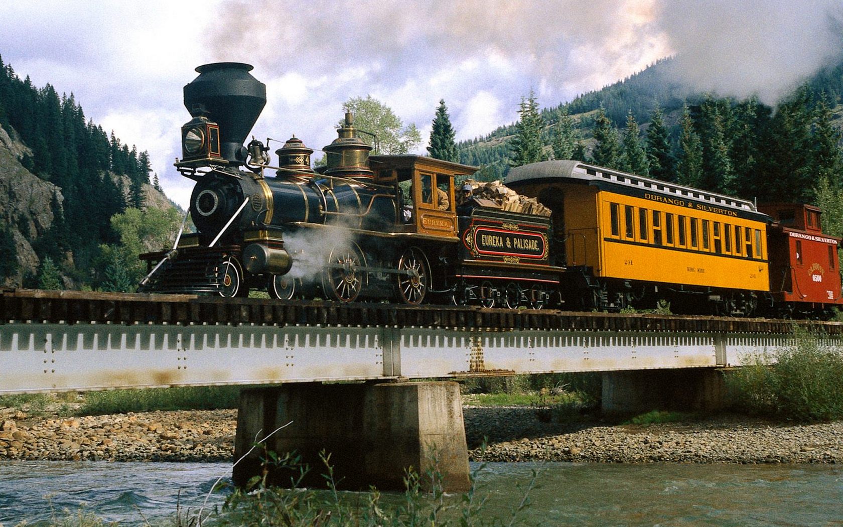 Download HQ Durango-silverton line, colorado Trains wallpaper / 1680x1050