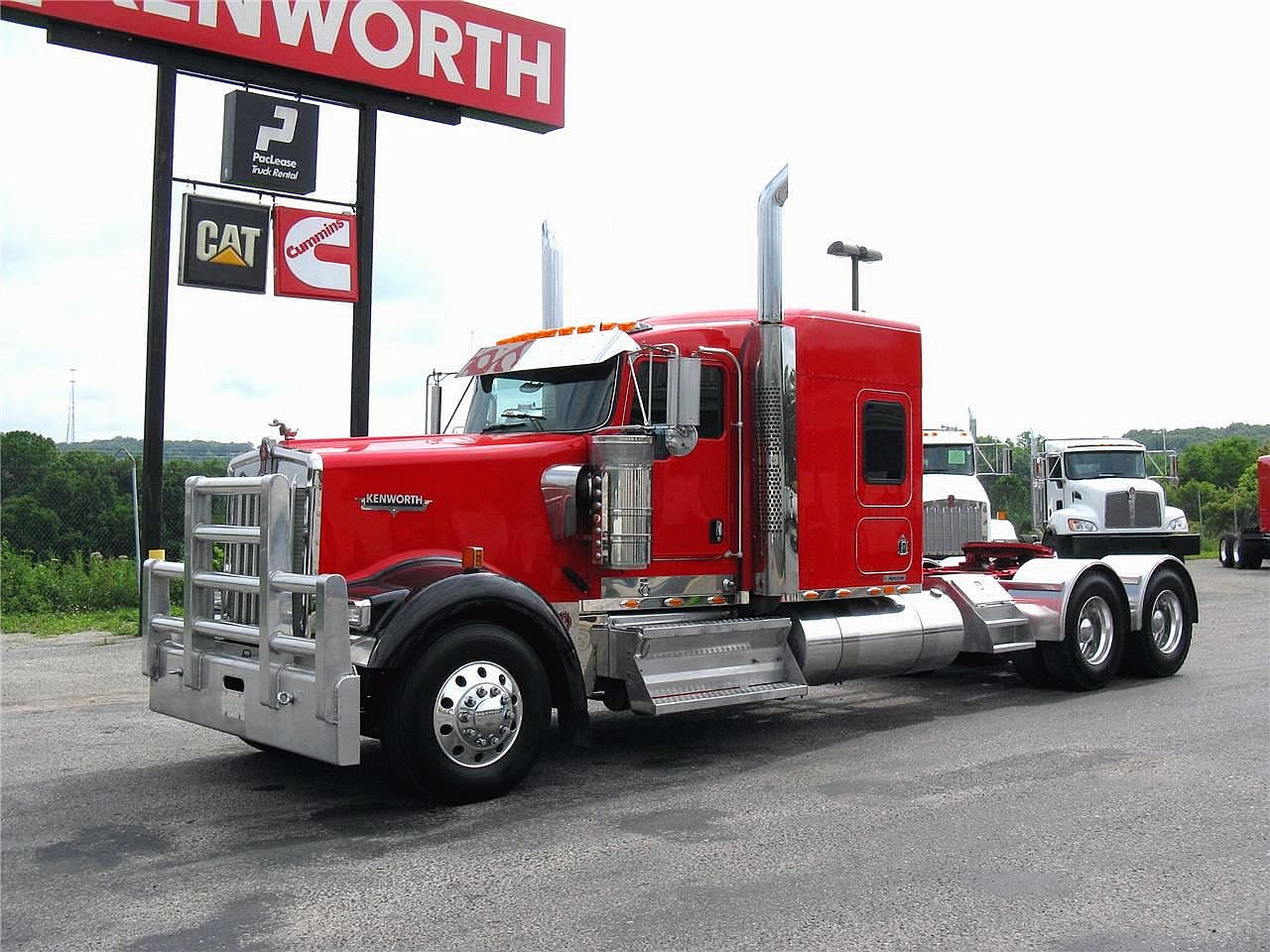 Download High quality red Kenworth Trucks wallpaper / 1280x960